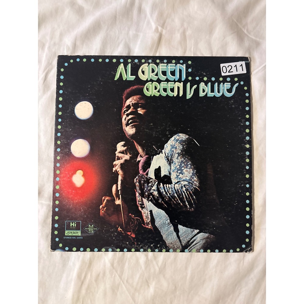 Al‎ Green Green Is Blues Vinyl LP Record 12" Black Good Hi Records SHL 32055